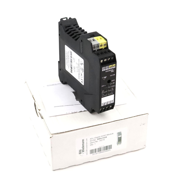 Bihl+Wiedemann AS-i Digitales E/A Modul BWU1938 OVP