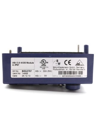 Bihl+Wiedemann ASi Motormodul BWU2767 GEB