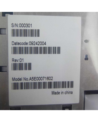 Siemens Simatic Ersatzteilsatz Tastaturmodul A5E00157638 OVP