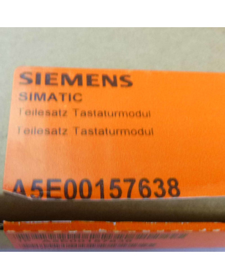 Siemens Simatic Ersatzteilsatz Tastaturmodul A5E00157638 OVP
