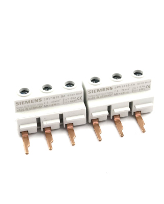 Siemens 3-Phasen-Einspeiseklemme 3RV1915-5A (2Stk.) NOV