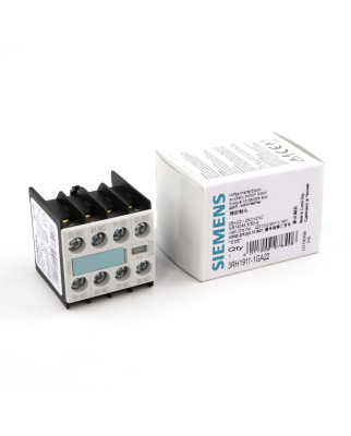 Siemens Hilfsschalterblock 3RH1911-1GA22 OVP