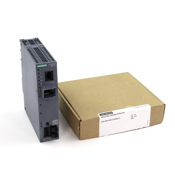 Simatic SCALANCE M812-1 ADSL-Router 6GK5812-1BA00-2AA2 FS:03 FW:V2.0 OVP