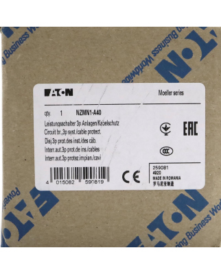 Eaton Leistungsschalter NZMN1-A40 259081 OVP
