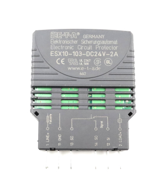 E-T-A Elektronischer Sicherungsautomat ESX10-103-DC24V-2A...