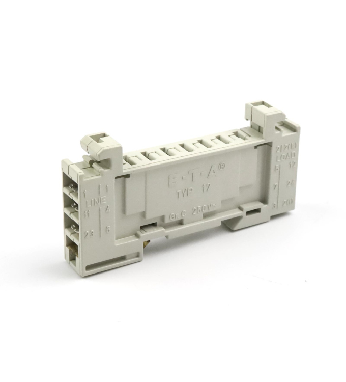 E-T-A Buchse TYP 17 Gr.C 250V NOV