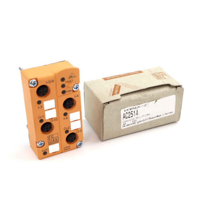 ifm electronic AS-Interface Modul AC2514 ClassicL45 2DO-y 2DI-y T M12 OVP