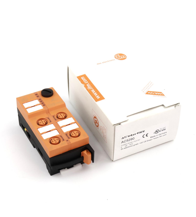 ifm electronic AS-Interface Modul AC5290 ClassicLine 4DI-Y AUX IP67 OVP