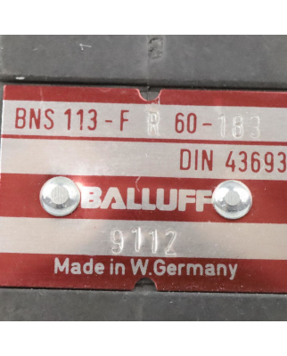 Balluff Positionsschalter BNS 113-FR60-183 NOV