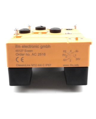 ifm electronic AS-Interface Modul AC2516 ClassicLine90 4AI (C) M12 IP67 GEB