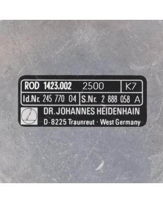 Heidenhain Drehgeber ROD 1423.002 24577004 GEB