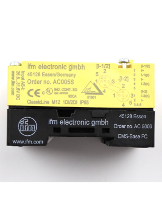 ifm electronic AS-Interface Modul AC005S ClassicL45 2SI...