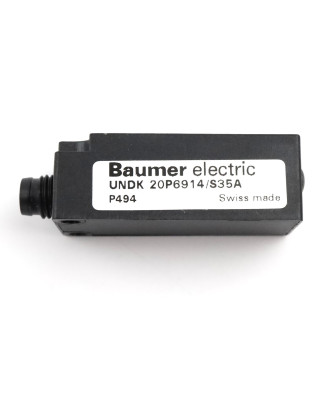 Baumer electric Ultraschall Näherungsschalter UNDK 20P6914/S35A OVP