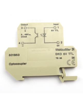 Weidmüller Optokoppler DKO 35 5VDC 8018630000 (11Stk.) OVP