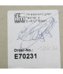 ifm electronic Steckverbinder E70231 (100Stk.) OVP