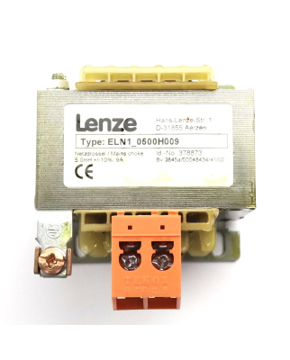 Lenze Netzdrossel ELN1_0500H009 00378873 OVP