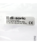 di-soric Kapazitiver Näherungsschalter KDC 30 K 30 PSOK-BSL OVP
