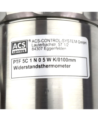 ACS Widerstandsthermometer PTF 5C 1N 0 5 W K/0100mm NOV