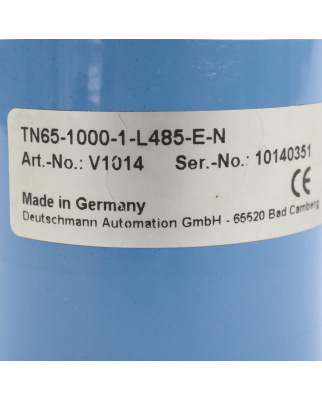 Deutschmann Automation Drehgeber TN65-1000-1-L485-E-N V1014 NOV