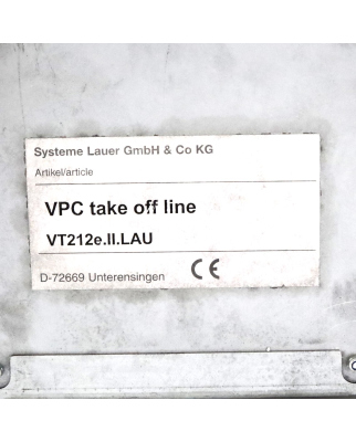 Lauer 12.1" Touch-Panel-PC VT212e.II.LAU GEB