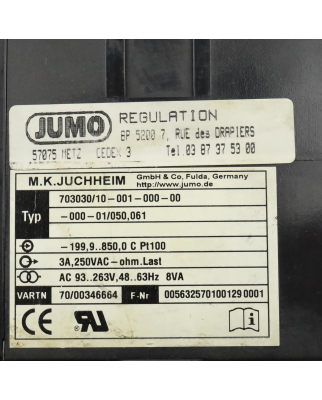 JUMO dTRON 04.1 Kompaktregler...