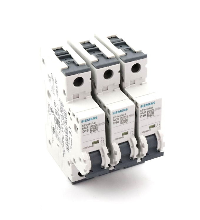 Siemens Leitungsschutzschalter 5SY4116-8 (3Stk.) GEB