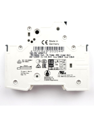 Siemens Leitungsschutzschalter 5SY4116-8 (3Stk.) GEB