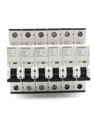 Siemens Leitungsschutzschalter 5SY6116-7 (6Stk.) GEB