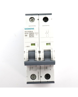 Siemens Leitungsschutzschalter 5SY4206-6 GEB