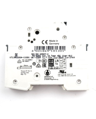 Siemens Leitungsschutzschalter 5SY4101-7 GEB
