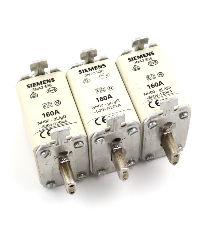 Siemens NH-Sicherungseinsatz 3NA3836 (3Stk.) GEB