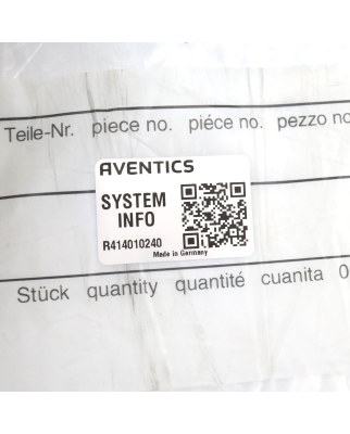 Aventics Ventilsystem AV03-12-ETHERCAT R414010240 OVP
