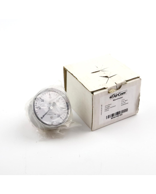 AirCom Kapselfedermanometer MA6302-B6 OVP
