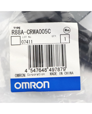 Omron Encoder-Kabelverlängerung R88A-CRQA005C 5m OVP