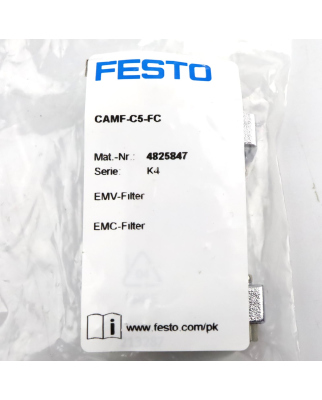 Festo EMV-Filter CAMF-C5-FC 4825847 OVP