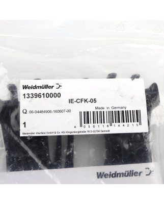 Weidmüller Kabelbefestigungsbügel IE-CFK-05 1339610000 OVP