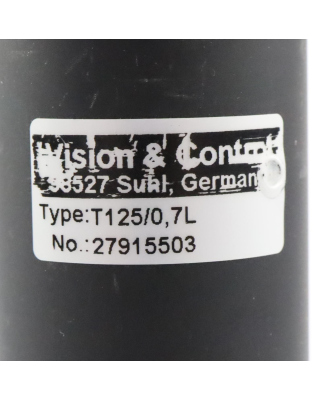 Vision & Control Vicotar Telezentrisches Objektiv T125/0.7L GEB