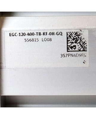 Festo Zahnriemenachse EGC-120-400-TB-KF-0H-GQ 556815 NOV