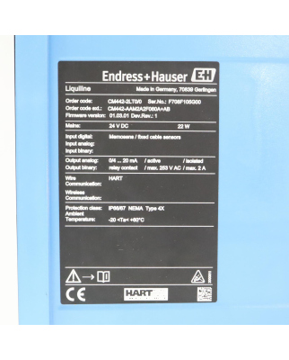 Endress+Hauser 1-/2-Kanal-Messumformer CM442-2LT0/0 GEB