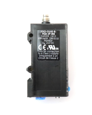 Festo Drucksensor SDE3-D10D-B-HQ4-2P-M8 540209 GEB