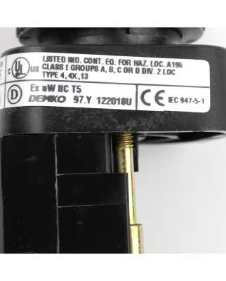 Allen Bradley Kontrolllampe 800H-PR16 Ser.F rot GEB