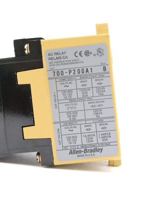 Allen Bradley Relais 700-P200A1 Ser.B GEB