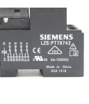Siemens Steckrelais Komplettgerät LZS:PT78742 + LZX:PT570024 24VDC (2Stk.) GEB