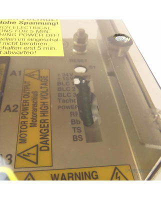 INDRAMAT AC Servo Controller TDM 1.2-100-300-W1-000 GEB