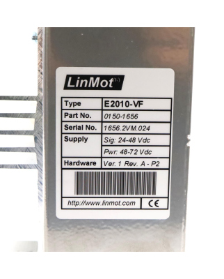LinMot Servoantrieb E2010-VF 0150-1656 OVP