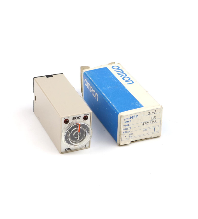 Omron Zeitrelais H3Y-2-7 5s OVP