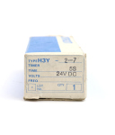 Omron Zeitrelais H3Y-2-7 5s OVP