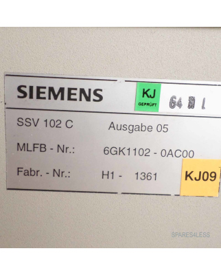 Siemens Simatic Schnittstellenvervielfacher 6GK1102-0AC00 OVP