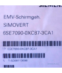 Siemens Simovert EMV-Schirmgehäuse 6SE7090-0XC87-3CA1 OVP