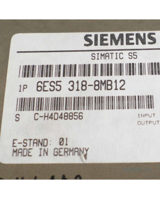 Simatic S5 IM318 6ES5 318-8MB12 GEB